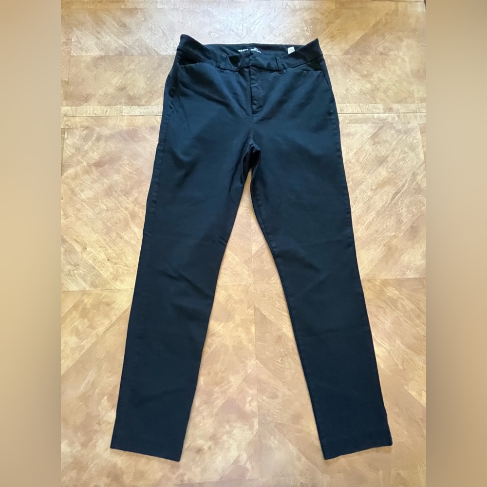 Old Navy Black High-Rise Pixie Pants | Size 10 Tall